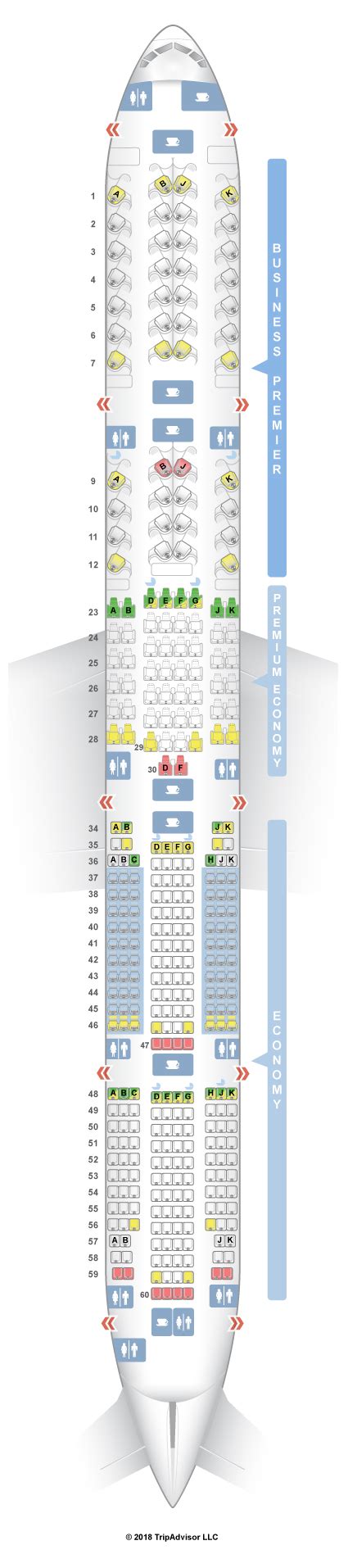 air new zealand 777 300er seat map|air new zealand business premier seats.